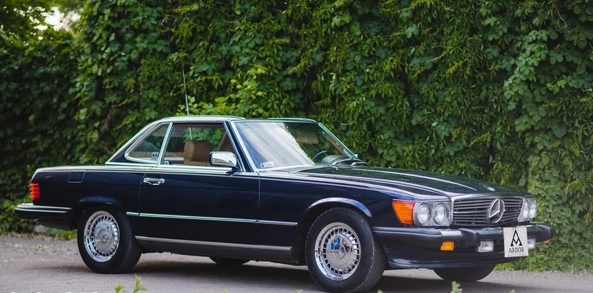 Mercedes-Benz SL cena 107000 przebieg: 172000, rok produkcji 1988 z Kalisz Pomorski małe 631